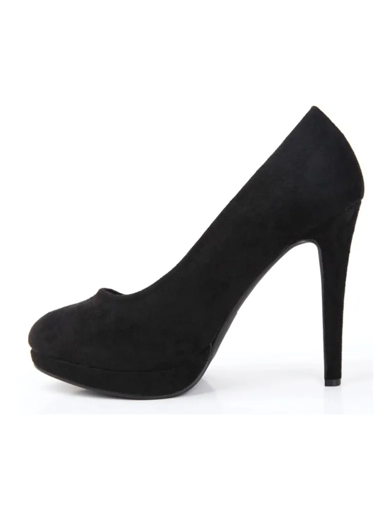 Womens Drag Queen Cross Dresser Round Toe Court Shoes