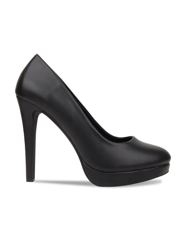 Womens Drag Queen Cross Dresser Round Toe Court Shoes
