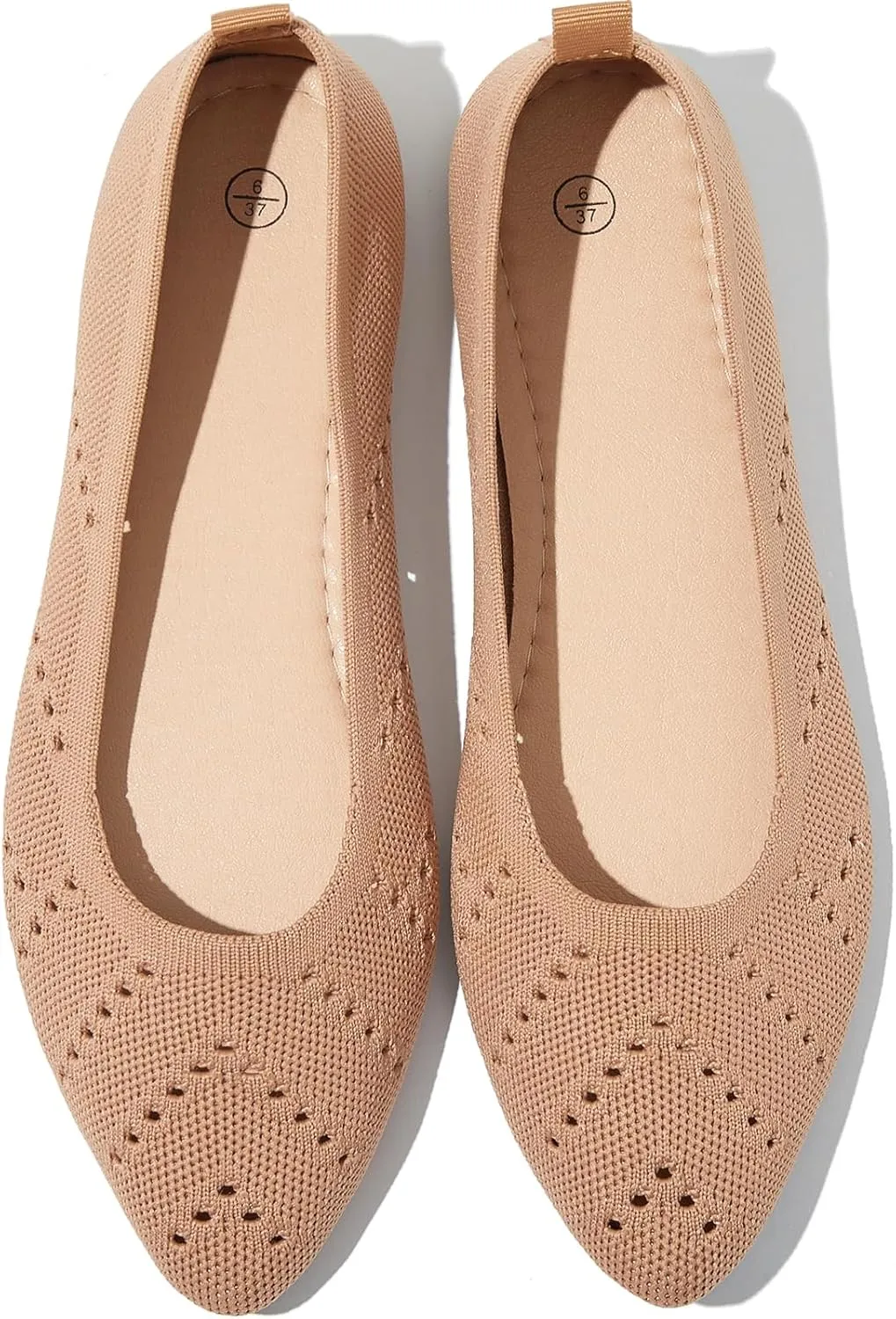 Women’s Flats Shoes Dress Shoes for Women Ballet Flats Dressy Comfortable Pointed Toe Flats Foldable Flats