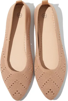 Women’s Flats Shoes Dress Shoes for Women Ballet Flats Dressy Comfortable Pointed Toe Flats Foldable Flats