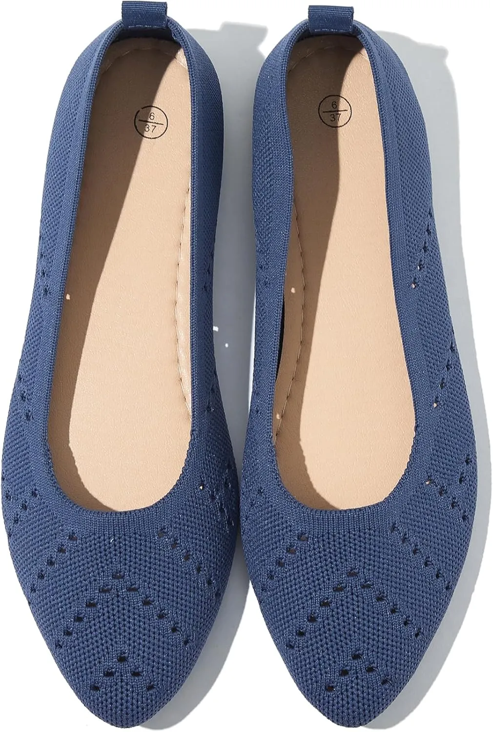 Women’s Flats Shoes Dress Shoes for Women Ballet Flats Dressy Comfortable Pointed Toe Flats Foldable Flats
